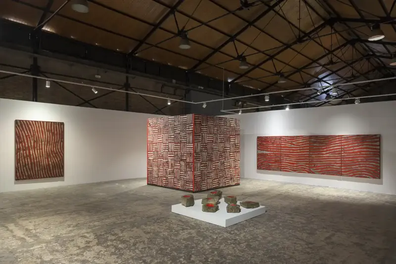 Jaume Amigó, ‘Between Clouds, Tinglado 2,’ Moll de Costa, Port of Tarragona, 2025. 