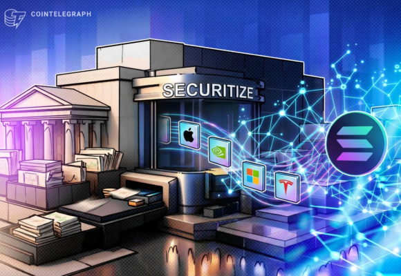 Securitize stock jumps over 10% after launching tokenized US equities on Solana